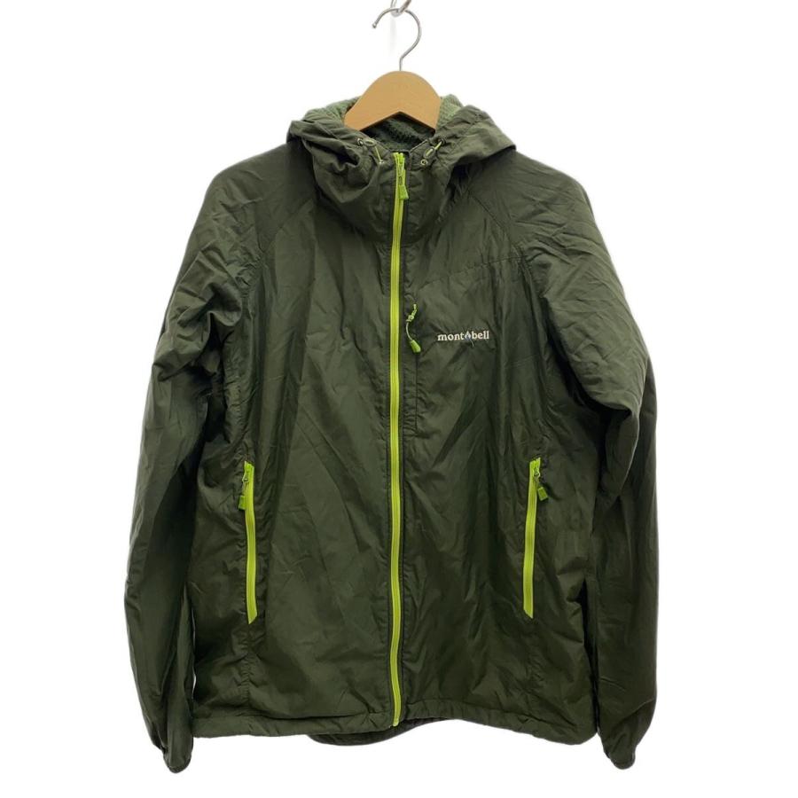 mont-bell◇ライトシェルパーカー/M/ナイロン/KHK/無地/1106645