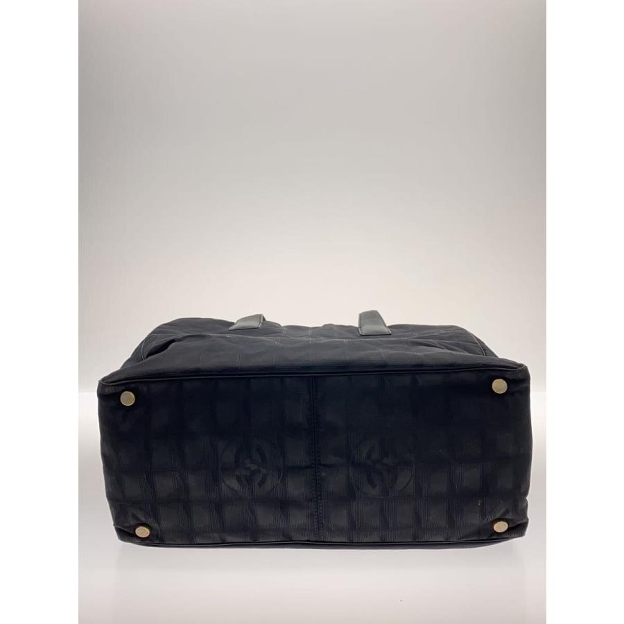 CHANEL◆トートバッグ/--/BLK/無地/A47148の画像