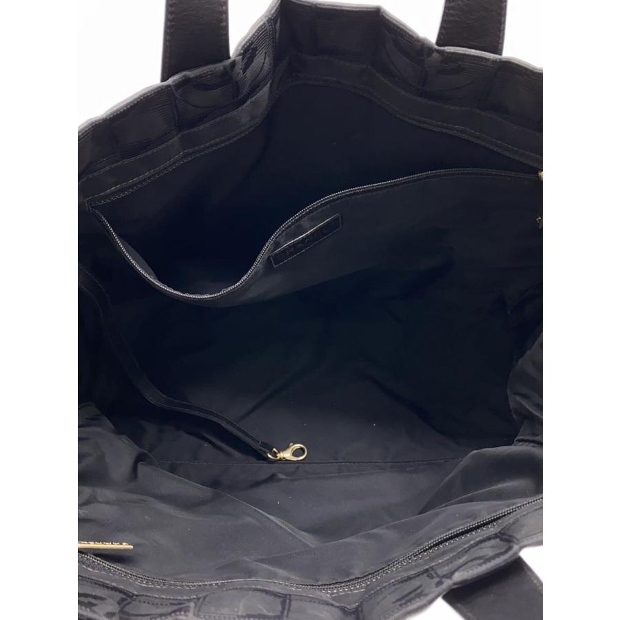 CHANEL◆トートバッグ/--/BLK/無地/A47148の画像