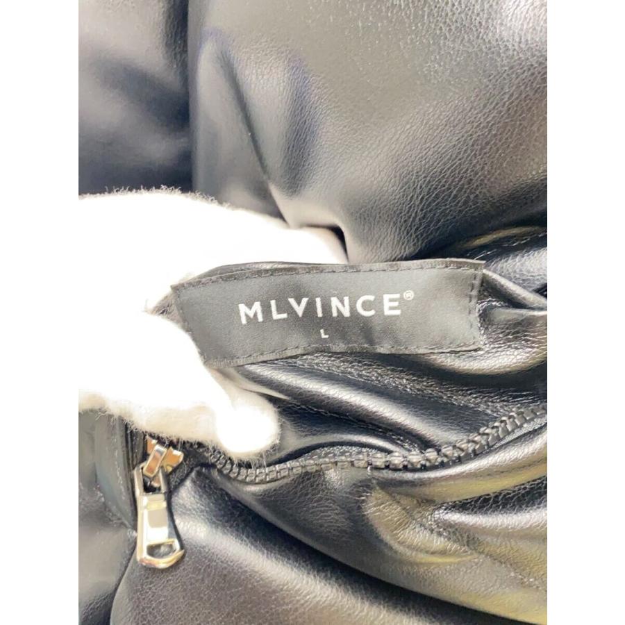 MLVINCE◇ダウンベスト/L/ポリエステル/BLK/無地 : セカンドストリート