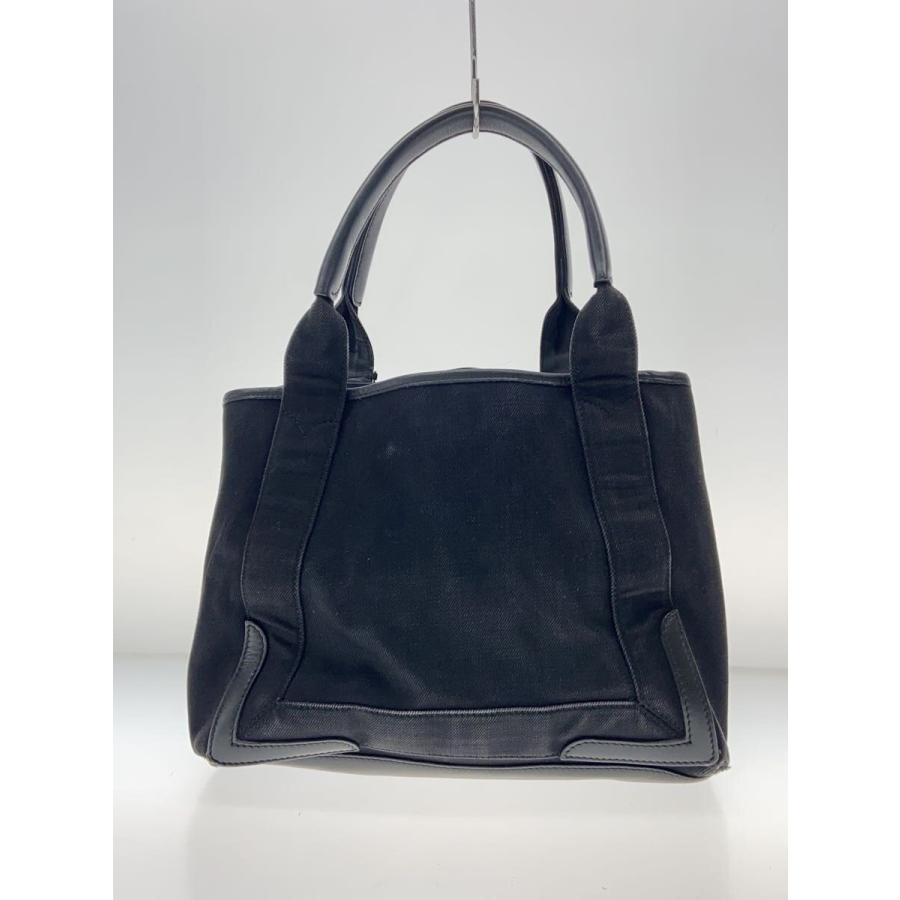 BALENCIAGA◇トートバッグ/キャンバス/BLK/無地 : セカンドストリート