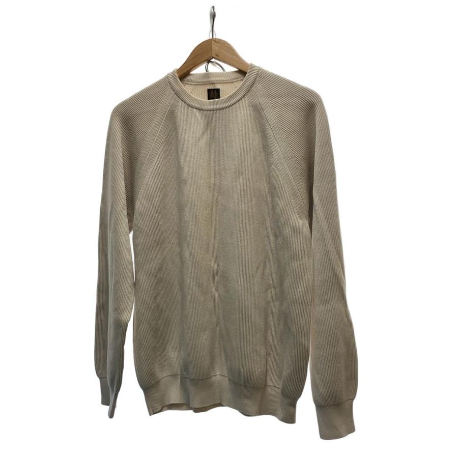 BATONER◇ニット・セーター(厚手)/3/コットン/CRM/BN-22SM-068 