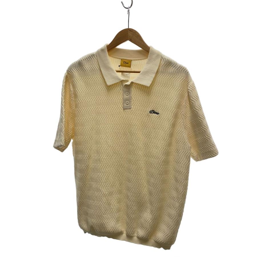 Dime◇ポロシャツ/L/コットン/WHT : セカンドストリートYahoo!店