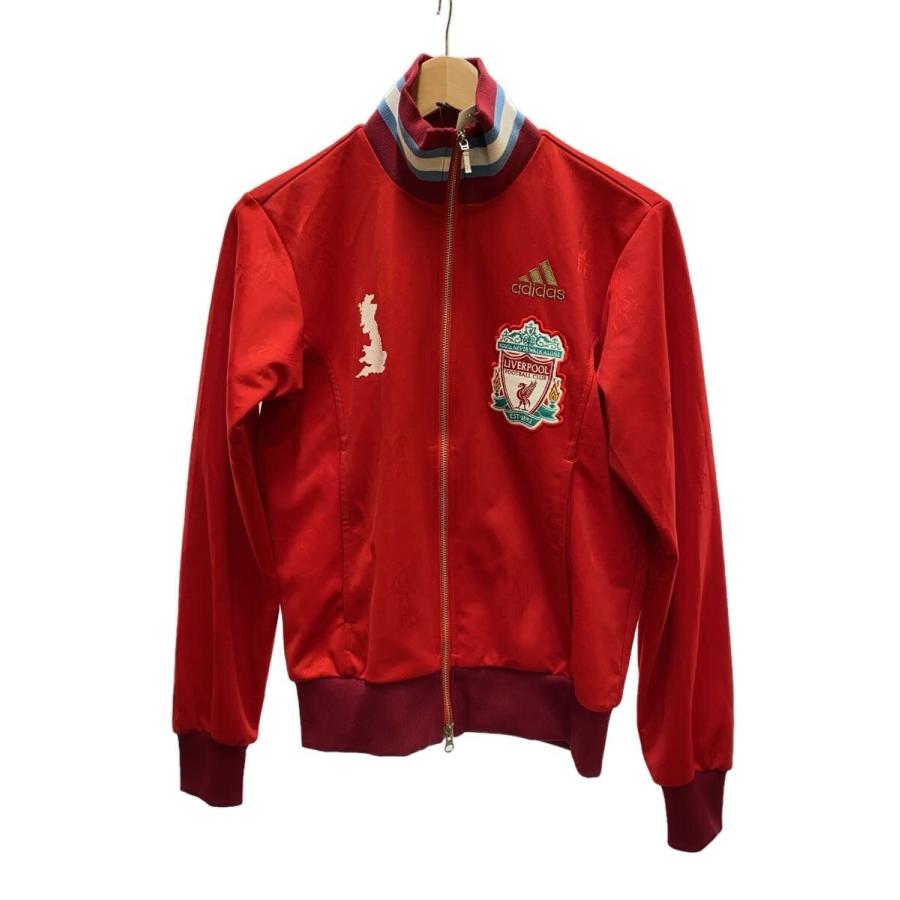 入手困難　00s  リバプール　トラックジャケット　XL adidas◇00s/リバプール/ジャケット/M/ポリエステル/RED// : セカンド
