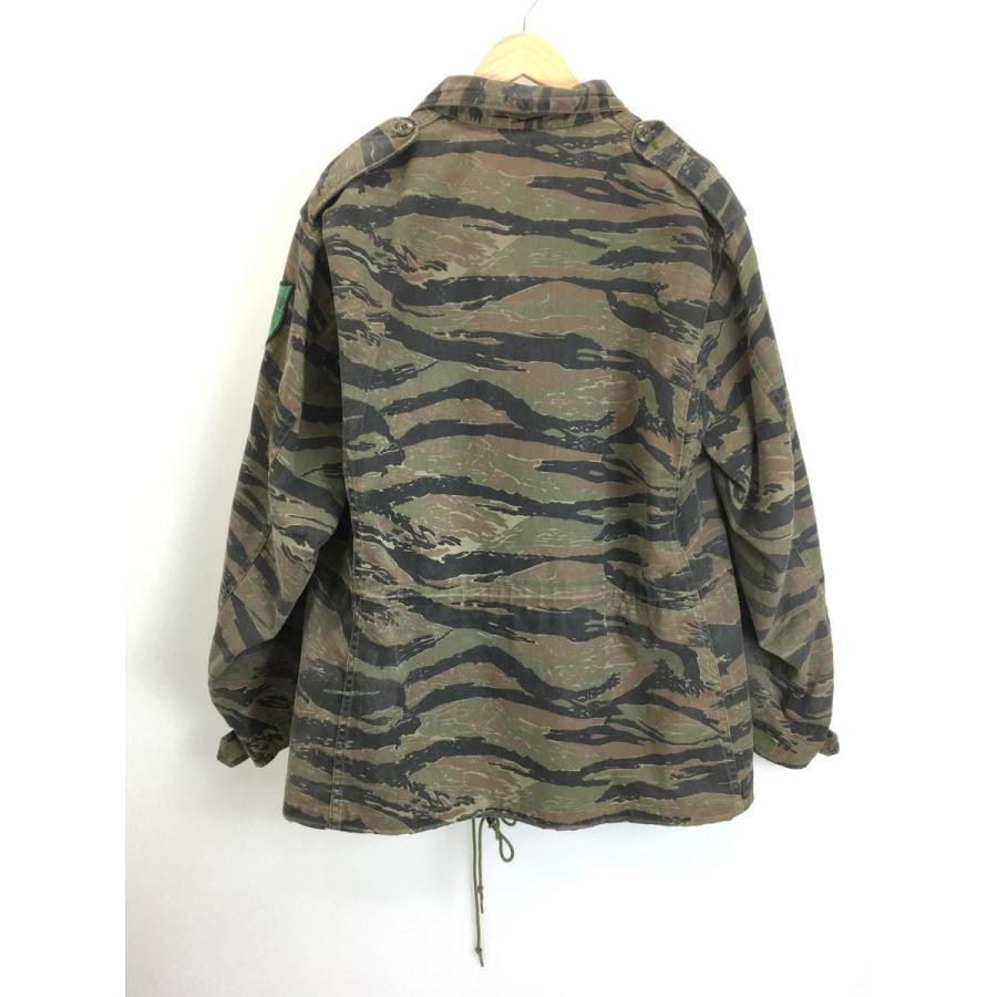 ALPHA INDUSTRIES◆M-65/USA製/ミリタリージャケット/L/ナイロン/KHK/カモフラ/8415-01-099-7842｜ssol-shopping｜02