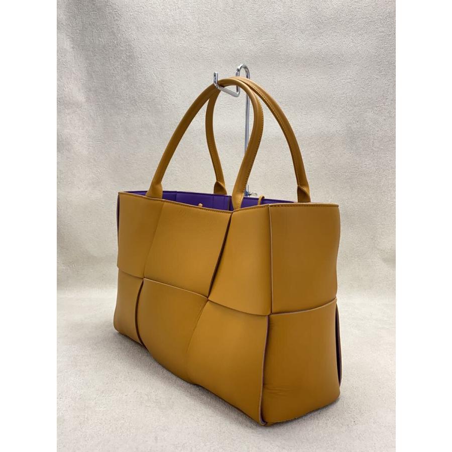 BOTTEGA VENETA◇アルコトート/トートバッグ/CML/無地/バイ BOTTEGA VENETA◇アルコトート/トートバッグ/CML/無地/バイ