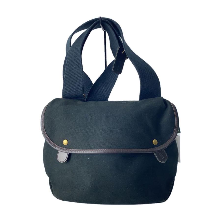 BRADY◇ショルダーバッグ/キャンバス/BLK/無地 : セカンド BRADY◇ショルダーバッグ/キャンバス/BLK/無地 : セカンド
