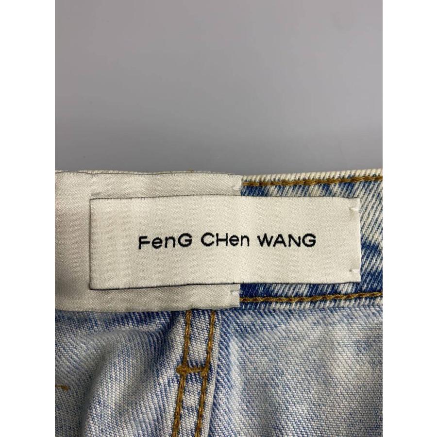 Feng Chen Wang◇SIDE RELEASE DENIM PANTS/ボトム/XS/デニム/IDG