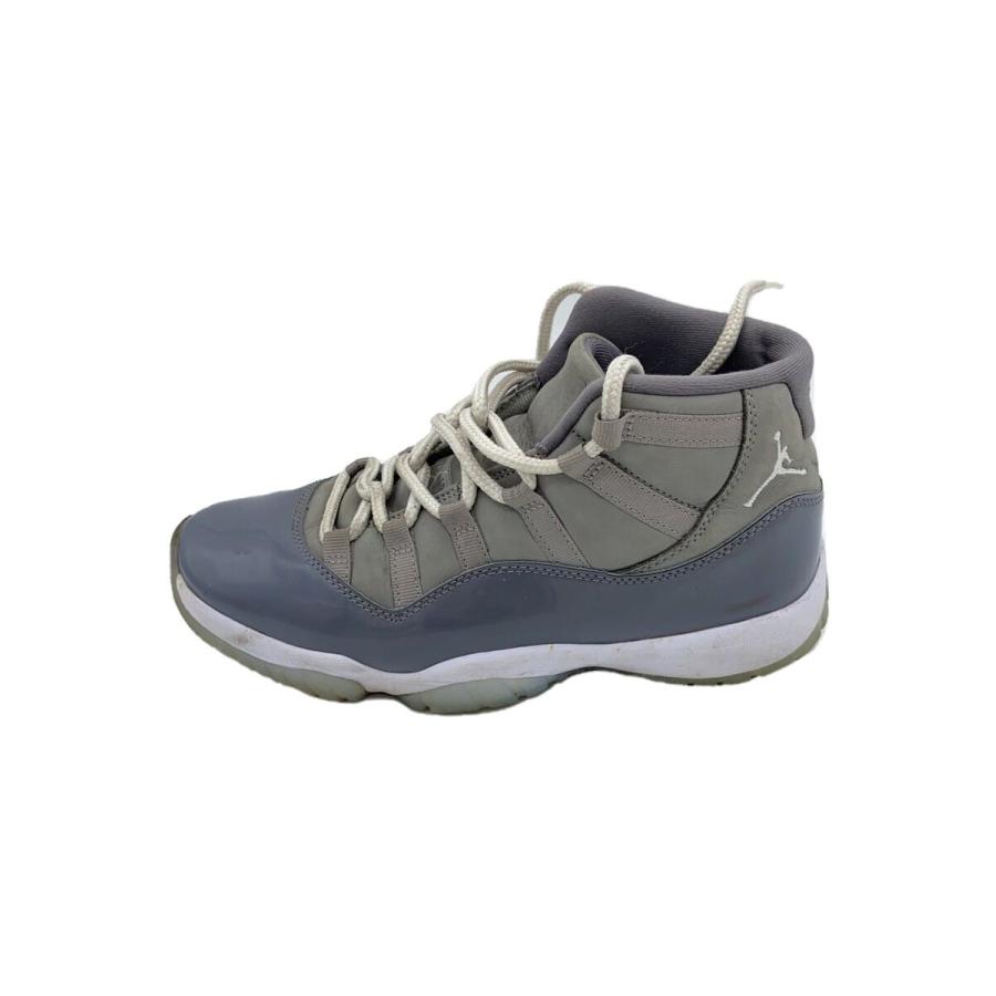 NIKE◇AIR JORDAN 11 RETRO_エアジョーダン レトロ/26cm/GRY 