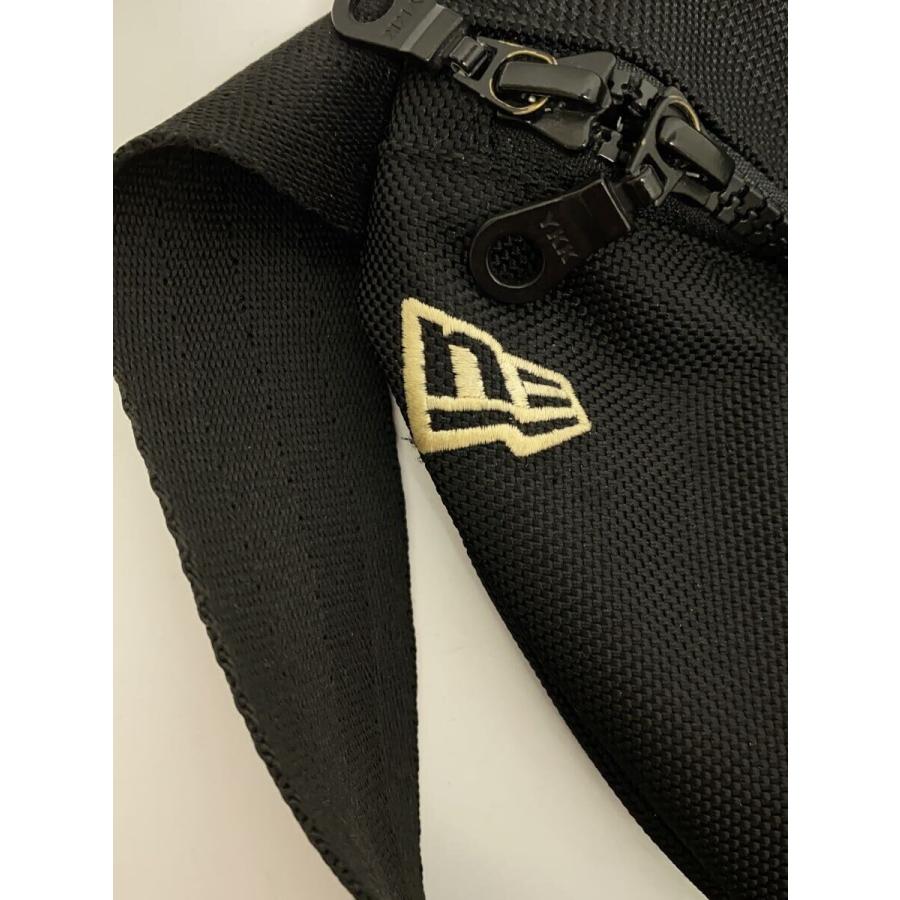 yohji yamamoto POUR HOMME◇ウエストバッグ/ポリエステル/BLK/HD-I52