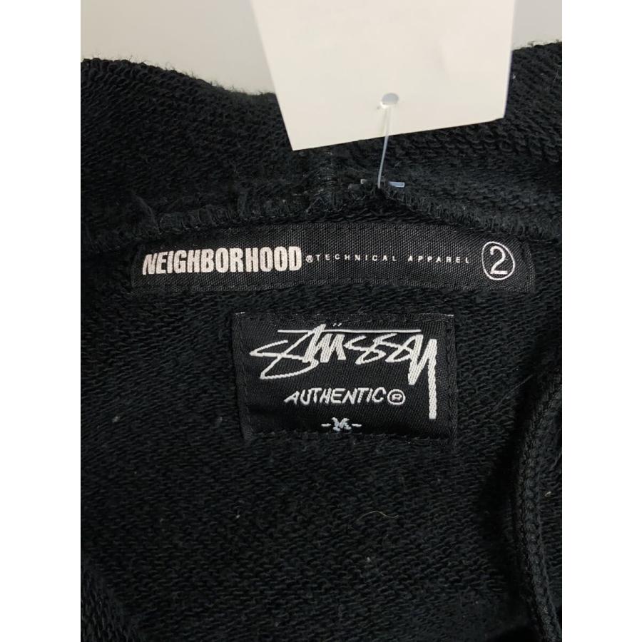 Stussy ジップパーカー Mサイズ ブラック STUSSY◇ジップパーカー/M/コットン/BLK : セカンドストリートYahoo!店