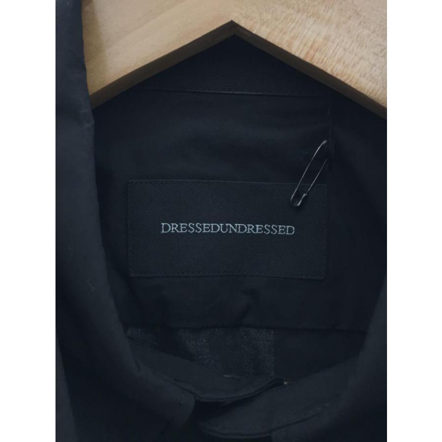 DRESSEDUNDRESSED◆長袖シャツ/2/コットン/BLK｜ssol-shopping｜03