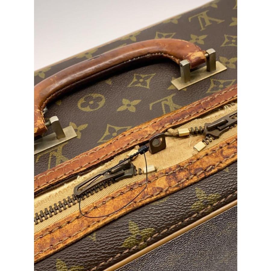 LOUIS VUITTON◇ボストンバッグ/レザー/BRW/モノグラム : セカンド