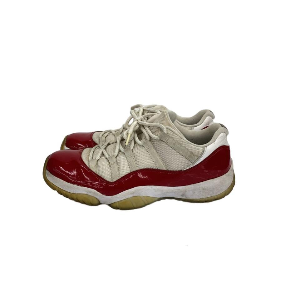 NIKE◇AIR JORDAN 11 RETRO LOW/エアジョーダンレトロロー/ホワイト 