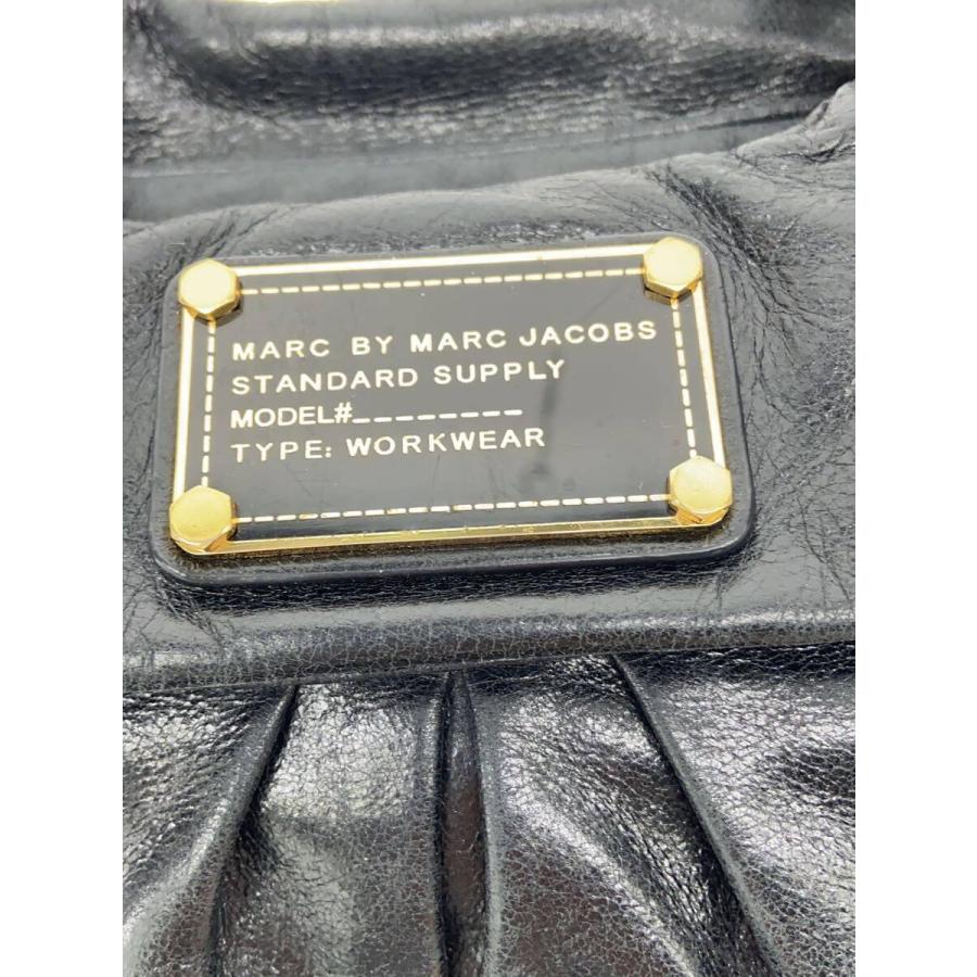 MARC BY MARC JACOBS◆ショルダーバッグ/レザー/BLK/無地｜ssol-shopping｜05