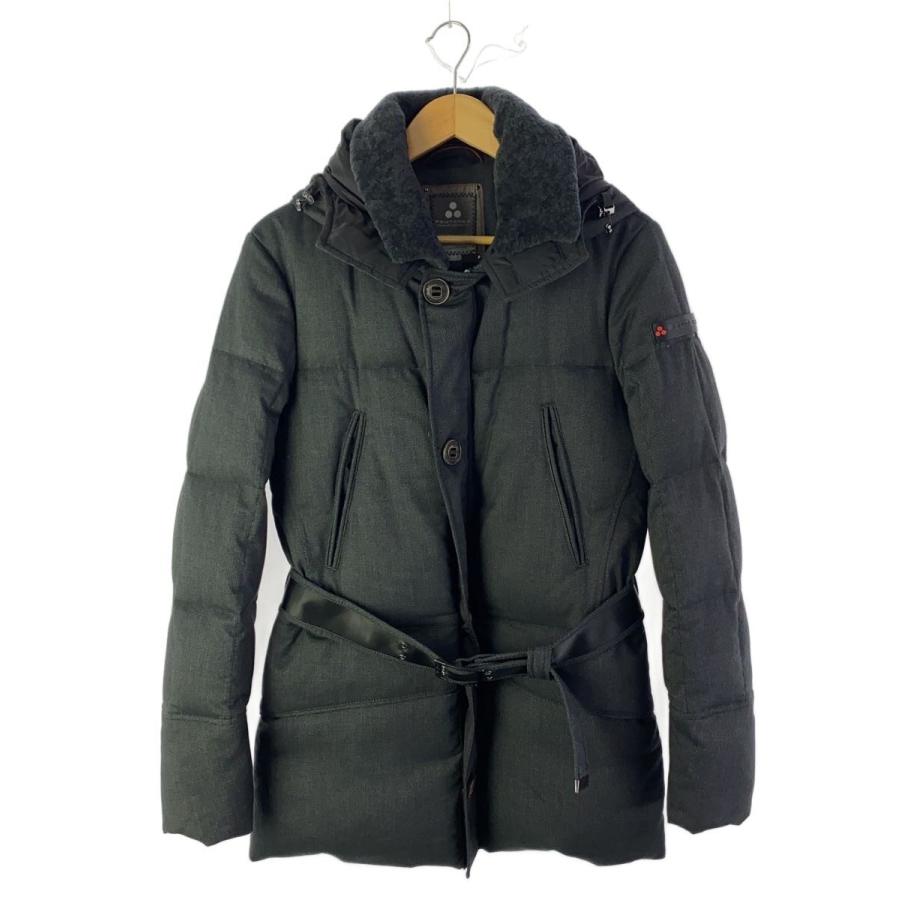 PEUTEREY◇ダウンジャケット/ダウンコートXS/ポリエステル/GRY