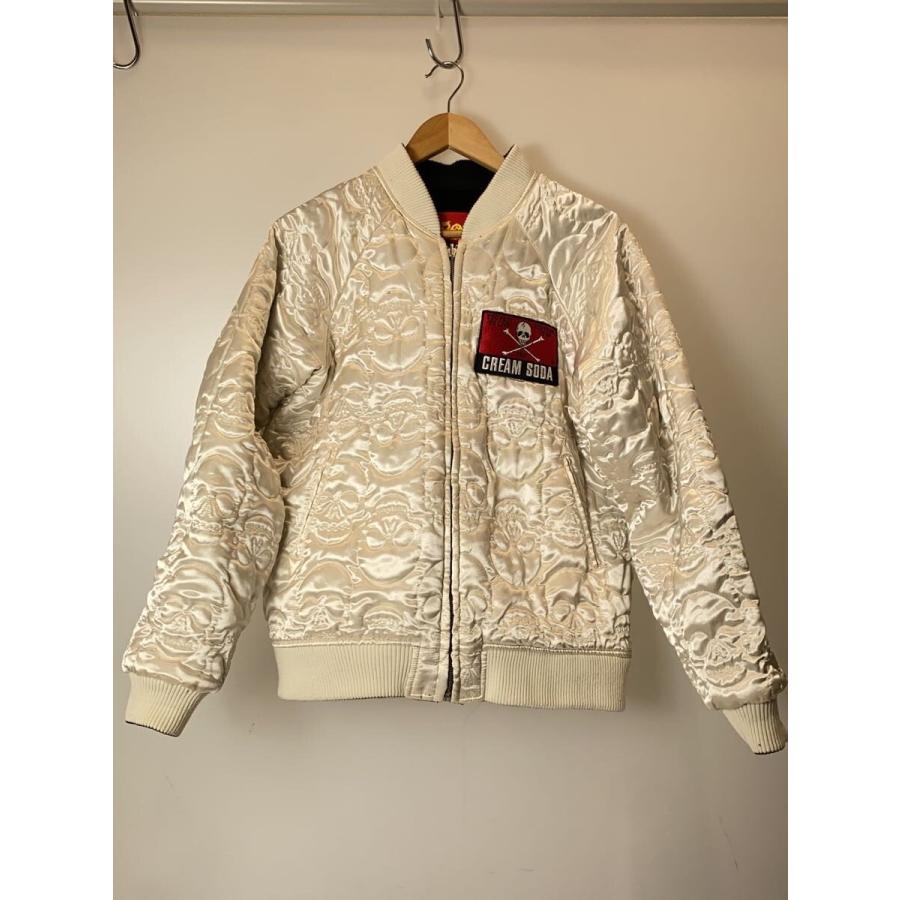 CREAM SODA リバーシブルスカジャン Lサイズ CREAM SODA◇スカジャン/L/コットン/リバーシブル : セカンド