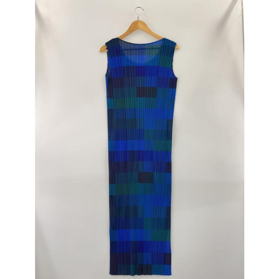 PLEATS PLEASE ISSEY MIYAKE◇ノースリーブワンピース/3/ポリエステル