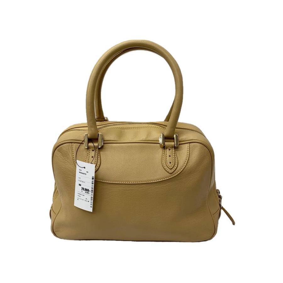 MORABITO / ハンドバッグ/レザー/BLK/無地 MORABITO◇ハンドバッグ/レザー/BEG/無地 : セカンドストリートYahoo