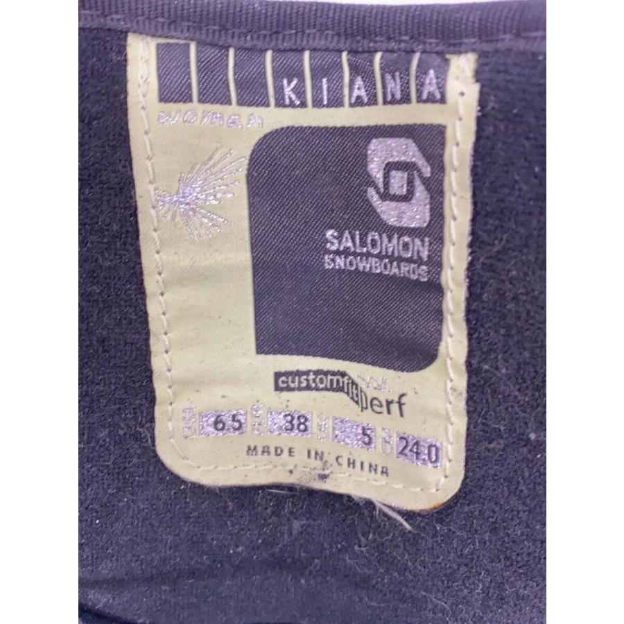 salomon◇スノーボードブーツ/24cm/--/BLK/433824 23 : セカンド