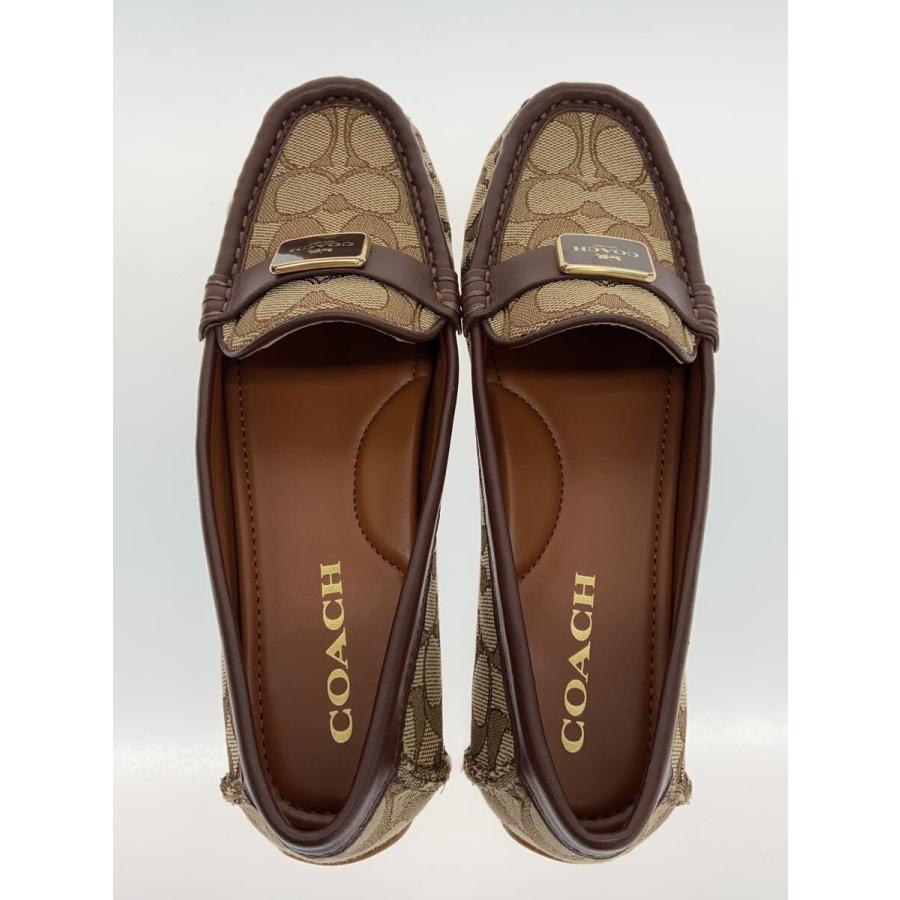 【 未使用 】 コーチ / モナドライバーローファー 24cmくらい COACH◇ローファー/24cm/CML/CC639/モナ ドライバー : セカンド