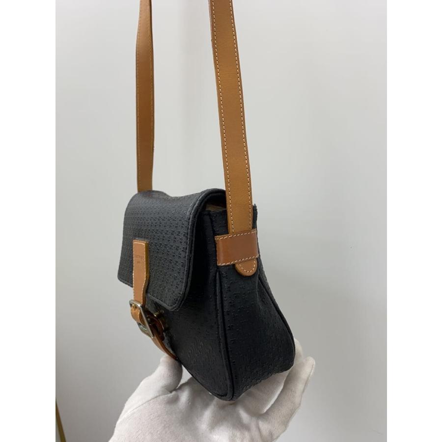 Courreges◇ショルダーバッグ/PVC/BLK/総柄 : セカンドストリートYahoo 