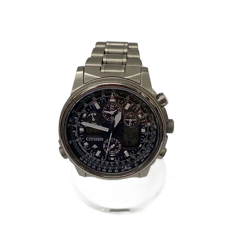 CITIZEN◇ソーラー腕時計/U680-T016677/PROMASTER/SKY/ECO-DRIVE/PMV65
