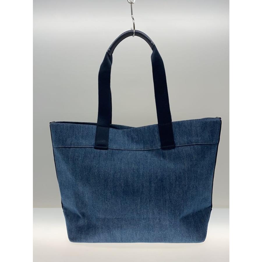 COACH◇トートバッグ_ホースアンドロック/デニム/BLU// : セカンド