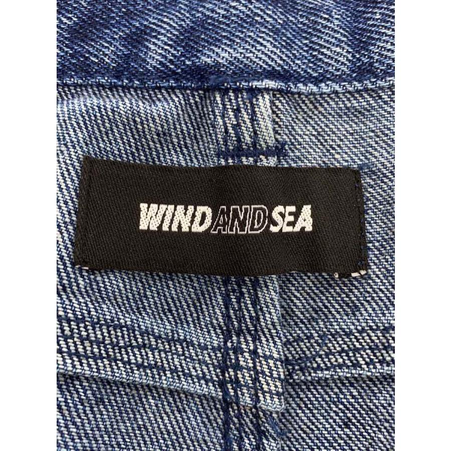 WIND AND SEA◇ペインターパンツ/XL/デニム/IDG/無地/WDS-O-CLC-24-Q1