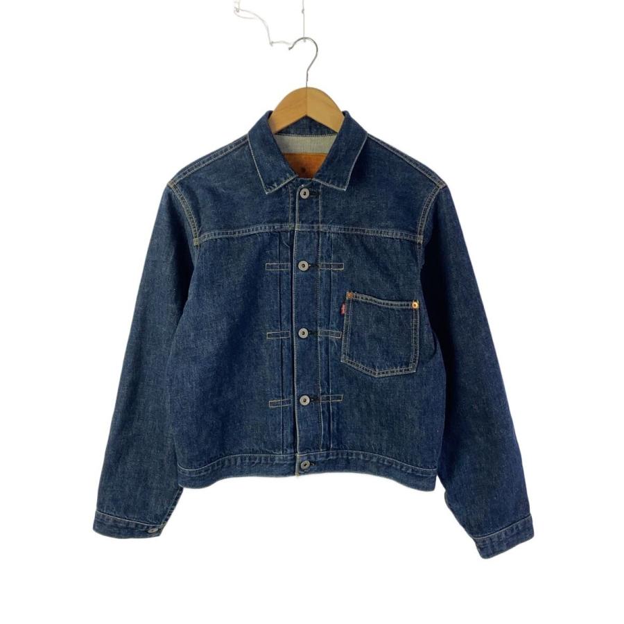 Levi's 71506 サイズ40 日本製 Levi's◇Gジャン/40/デニム/IDG/無地/71506/ボタン裏J02/1st復刻/90s