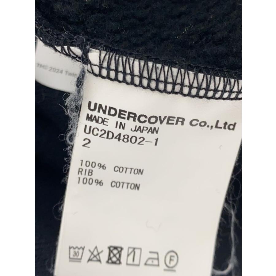 UNDERCOVER◇×TWIN PEAKS/スウェット/2/コットン/BLK/UC2D4802-1