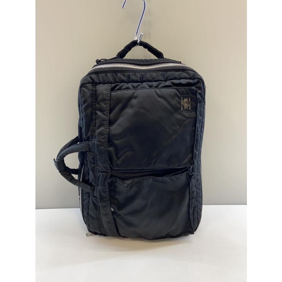 PORTER◇ショルダーストラップ欠品/汚れ有/TANKER/3WAY/ブリーフケース