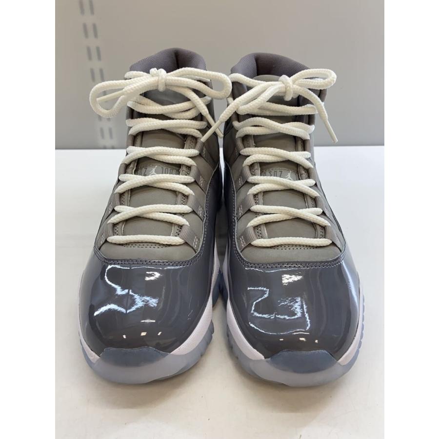 NIKE◇AIR JORDAN 11 RETRO_エアジョーダン レトロ/27cm/GRY 