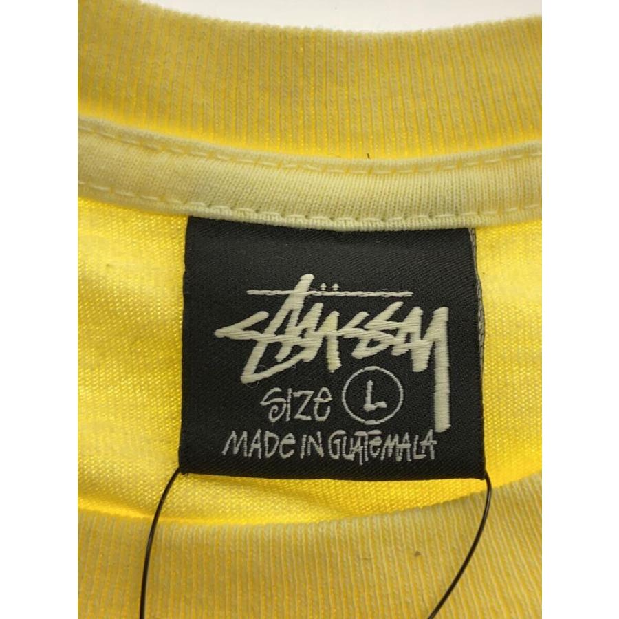 STUSSY◆Tシャツ/L/コットン/YLW/プリント｜ssol-shopping｜03