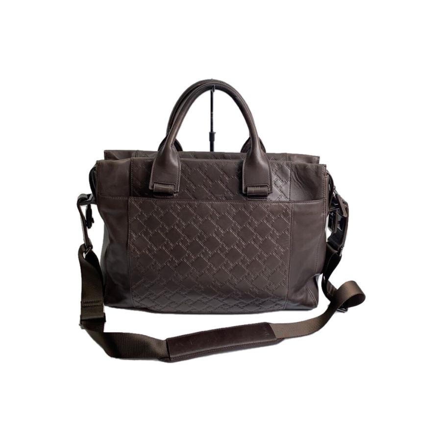 TUMI◇トートバッグ/レザー/BRW : セカンドストリートYahoo!店 - 通販 