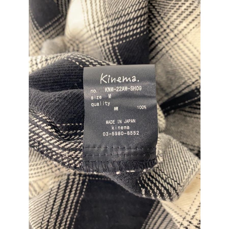 その他ブランド / kinema/長袖シャツ/M/コットン/BLK/チェック/KNM-22AW-SH09 kinema/長袖シャツ/M/コットン/BLK/チェック/KNM-22AW-SH09 : セカンド