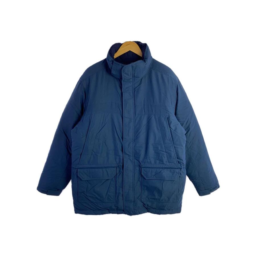 L.L.Bean◇ダウンジャケット/L/ポリエステル/BLU/ゴアテックス