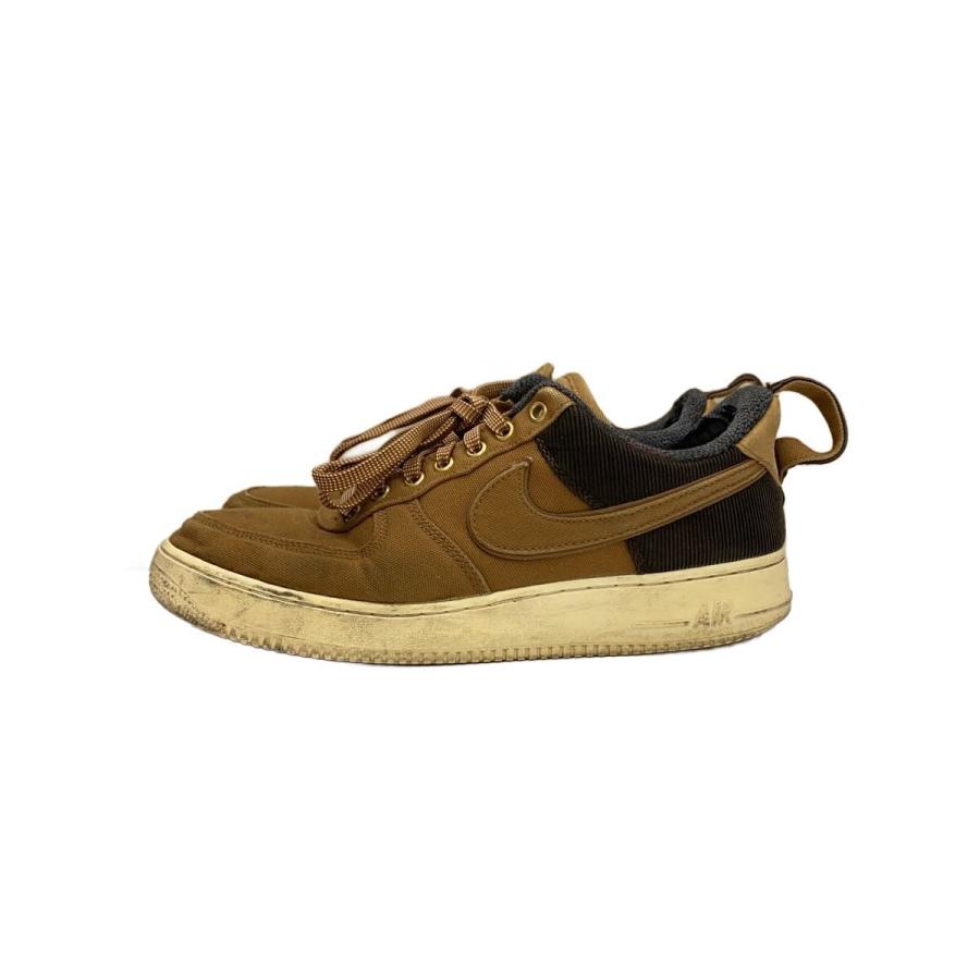 NIKE◇AIR FORCE 1 07 PRM WIP/エアフォースプレミアム/ブラウン 