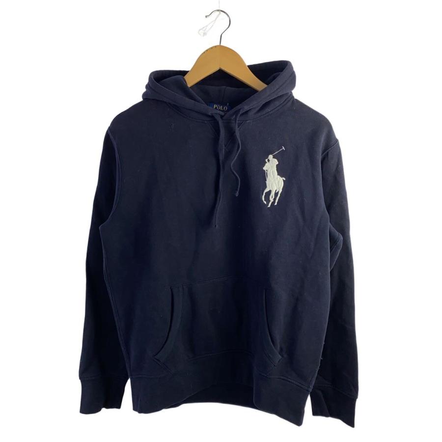 Polo Ralph Lauren パーカー ビッグポニー 短丈 ストリート POLO RALPH LAUREN◇ビッグポニー/パーカー/M/コットン/NVY : セカンド