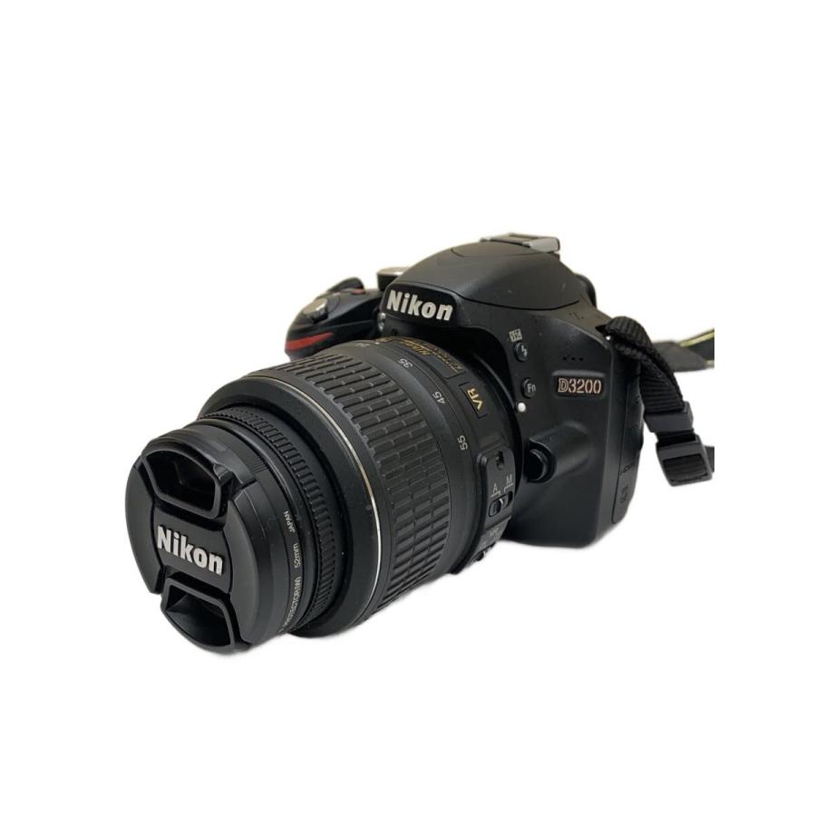 Nikon◇デジタル一眼カメラ D3200 18-55 VR レンズキット [ブラック