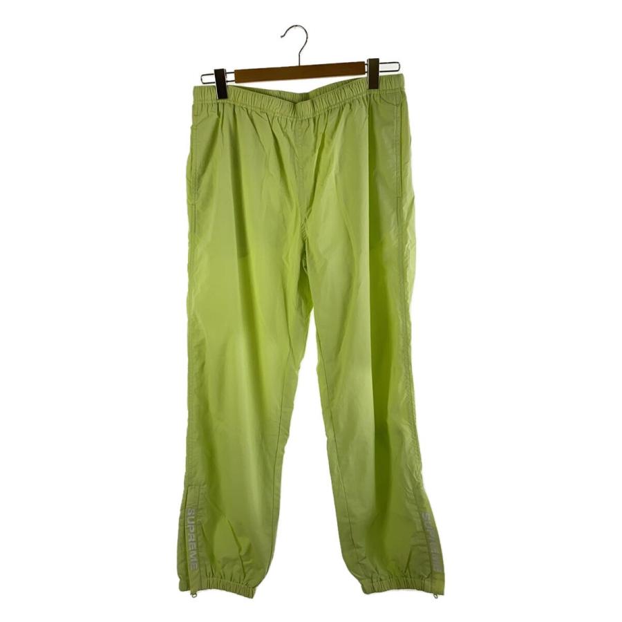Supreme◇18ss/warm up pant/ボトム/M/ナイロン/GRN/無地 
