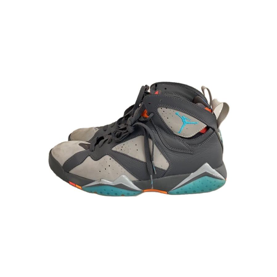 NIKE◇AIR JORDAN 7 RETRO/エアジョーダンレトロ/グレー/304775-016 