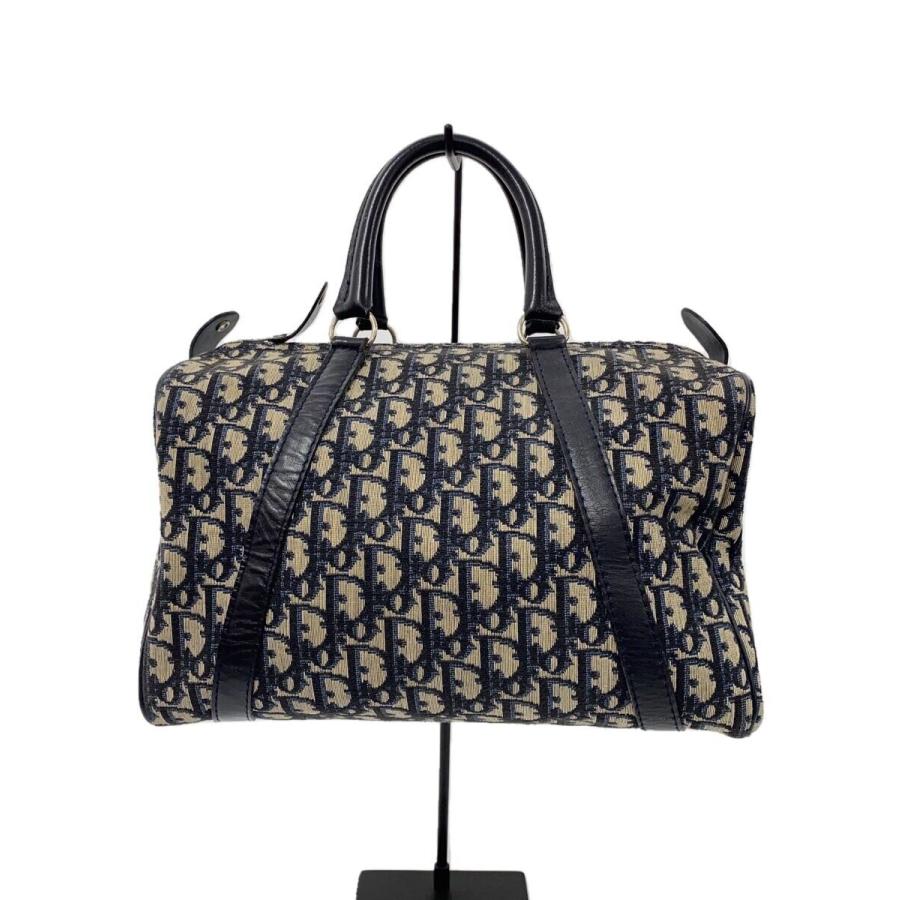 Dior ボストンバッグ Christian Dior◇ボストンバッグ/--/BLK/総柄 : セカンド