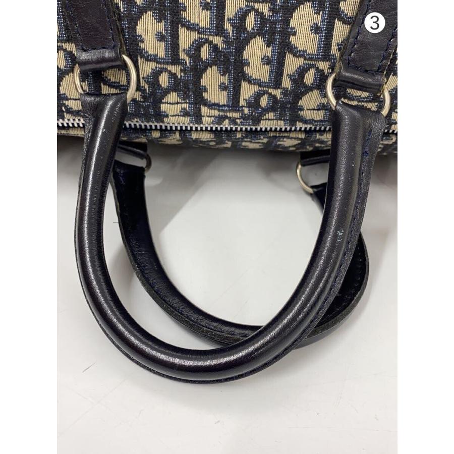 ディオール ボストンバッグ Christian Dior◇ボストンバッグ/--/BLK/総柄 : セカンド