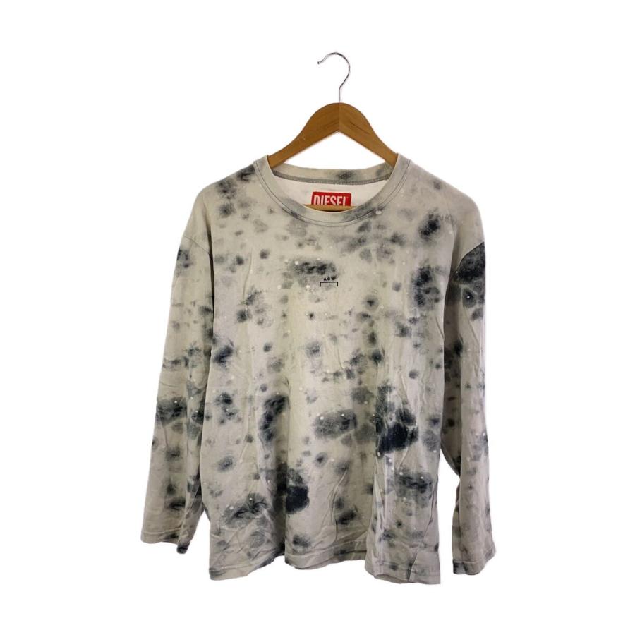 DIESEL 長袖Tシャツ グレー T-WEEK-LS Tシャツ 長袖 コットン グレー