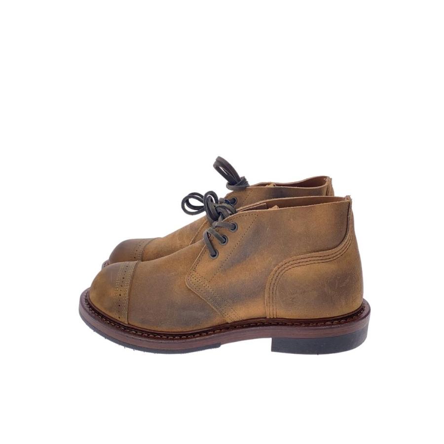 RED WING◇左US8：右US8H/チャッカブーツ/US8/BRW/4632// : セカンド