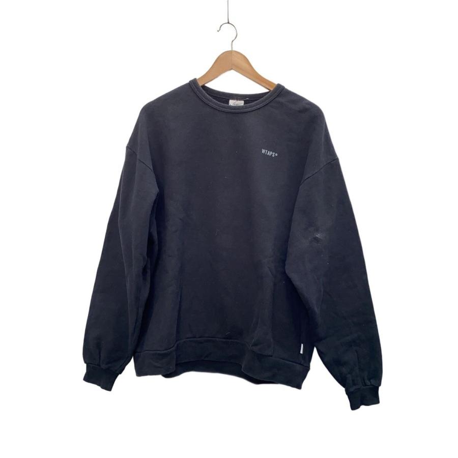 WTAPS ブラック スウェット サイズ02 中古・古着通販】WTAPS (ダブルタップス) Champion (チャンピオン