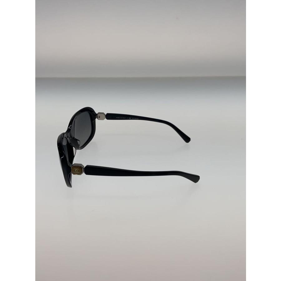CHANEL◇サングラス/--/プラスチック/BLK/BLK/レディース/5286-A