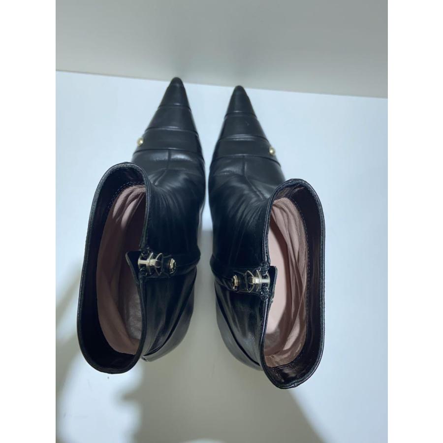 CHANEL◇ショートブーツ/35/BLK/レザー : 2345000012676 CHANEL◇ショートブーツ/35/BLK/レザー : 2345000012676