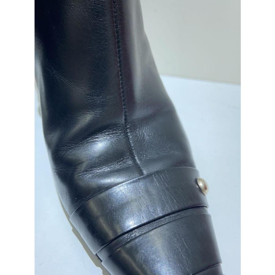 CHANEL◇ショートブーツ/35/BLK/レザー : 2345000012676 CHANEL◇ショートブーツ/35/BLK/レザー : 2345000012676